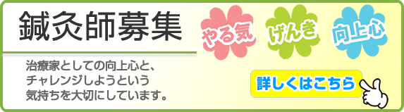 鍼灸師募集